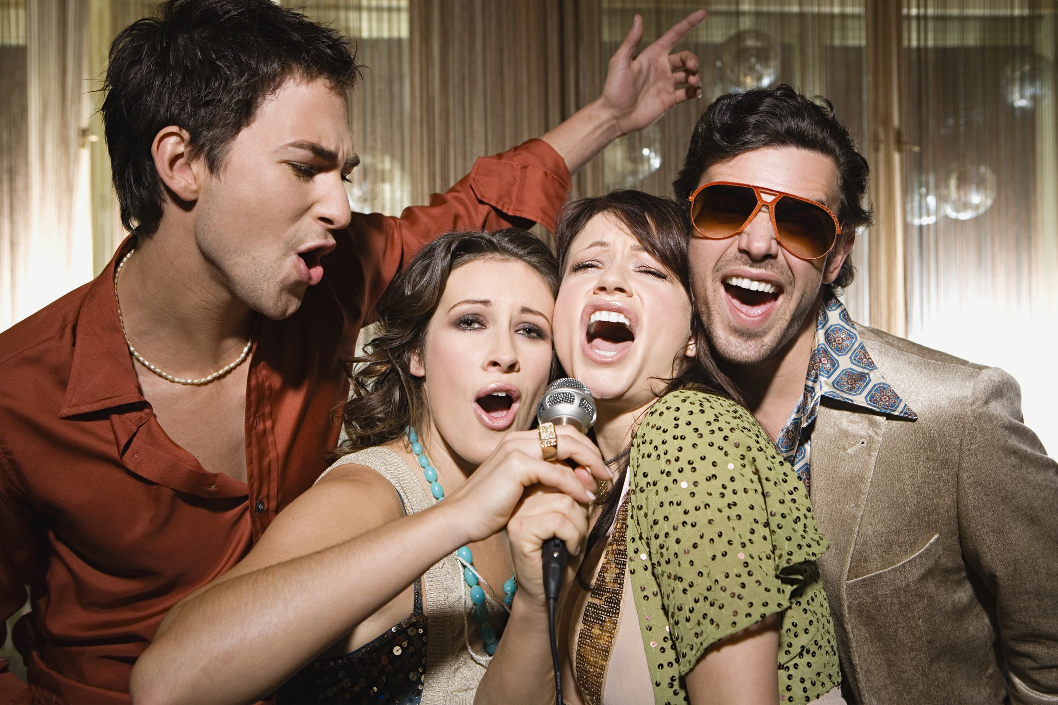How about liven up the holiday season with a karaoke machine?